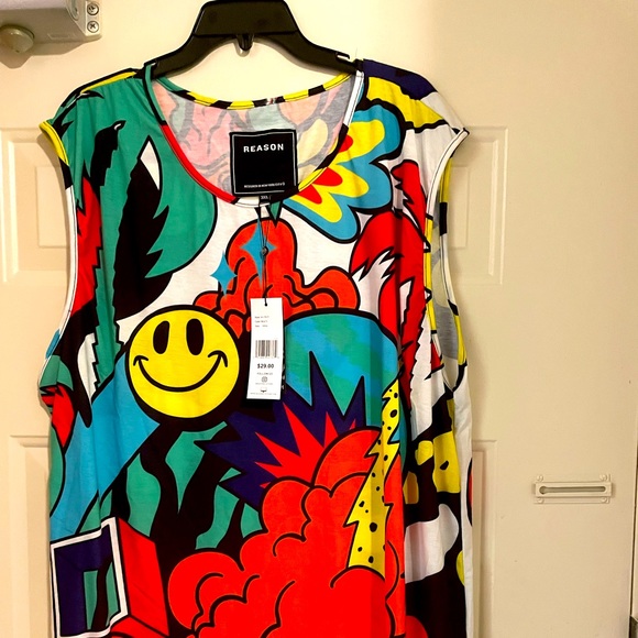 Reason Tops - Reason Colorful tank top